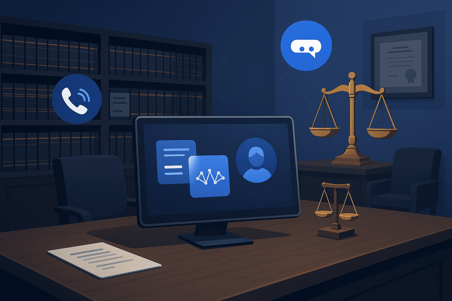 AI for lawyers — AI legal receptionist for law firms and attorneys