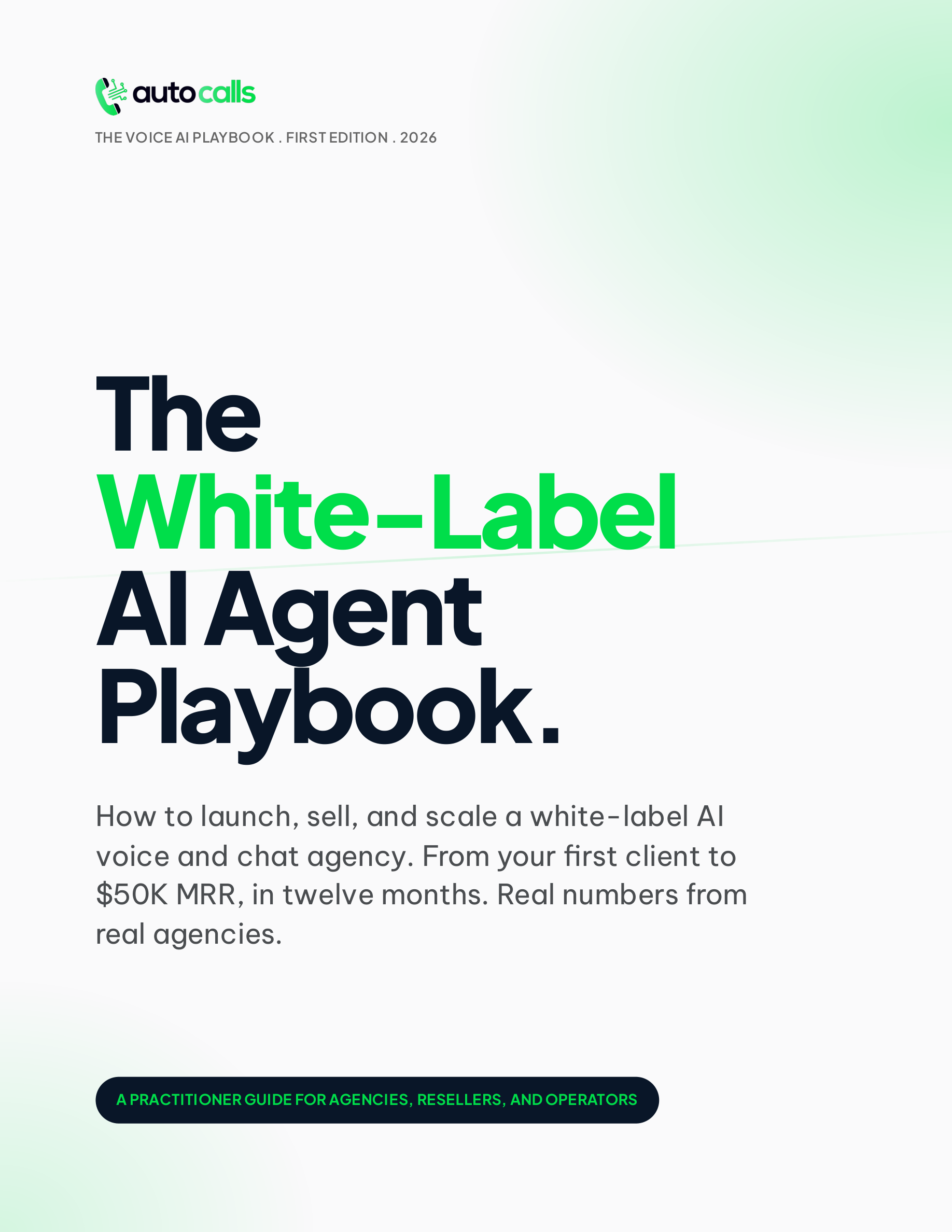 The Voice AI Playbook — 156 pages, free